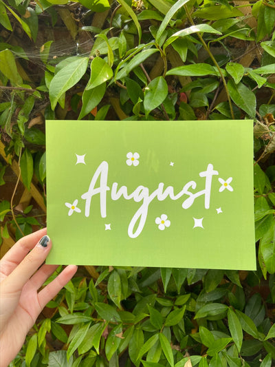 Becky's August Blog Post