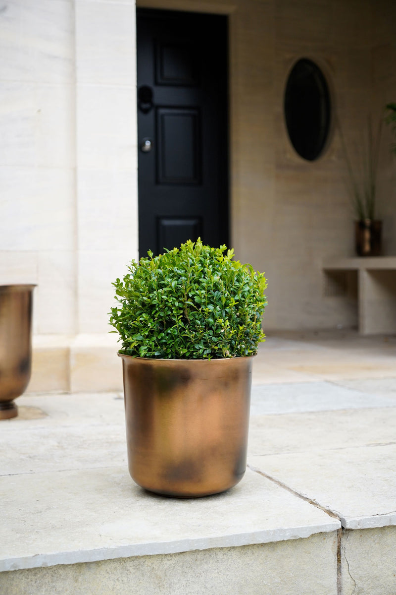 Outdoor Hampton Copper Planter
