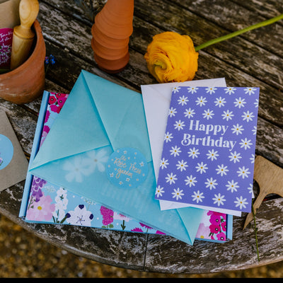 'Happy Birthday' Flower Seed Gardening Gift Box