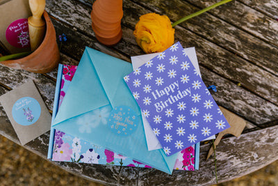 'Happy Birthday' Flower Seed Gardening Gift Box
